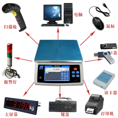 精准称重与智能管理 300kg分度值20g电子秤如何优化产品存储